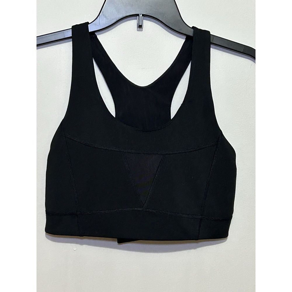 The North Face‎ Women's Size Medium Flashdry Black Tank Top Sports Bra Athletic